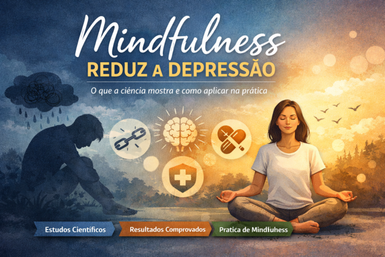 Mindfulness reduz a depressão: o que a ciência mostra e como aplicar na prática